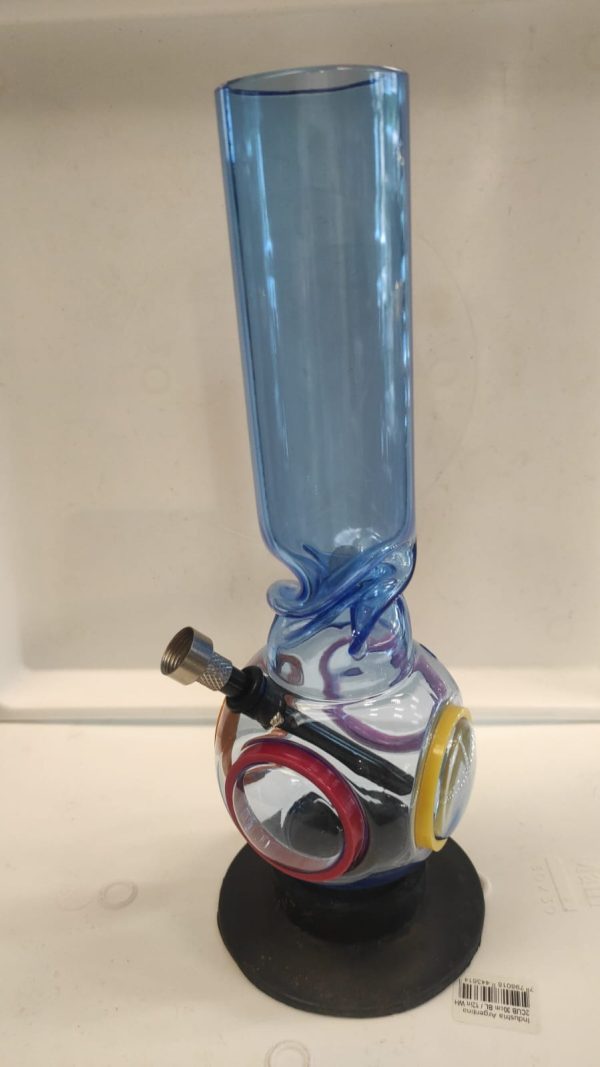 BONG ACRILICO GRANDE CIRCULOS - 29CM