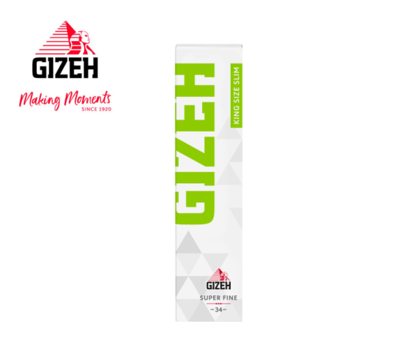 GIZEH / KING SIZE SLIM SUPER FINE cierre imantado