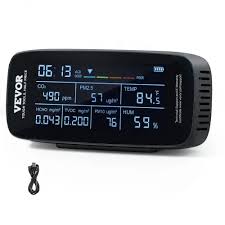 VEVOR / MONITOR DE CALIDAD DE AIRE  9 EN 1
